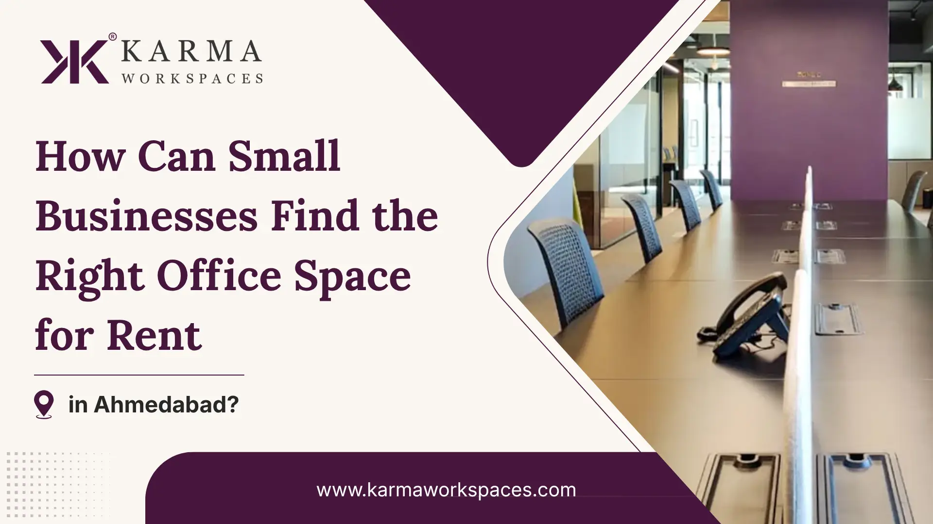 How Can Small Businesses Find the Right Office Space for Rent in Ahmedabad?