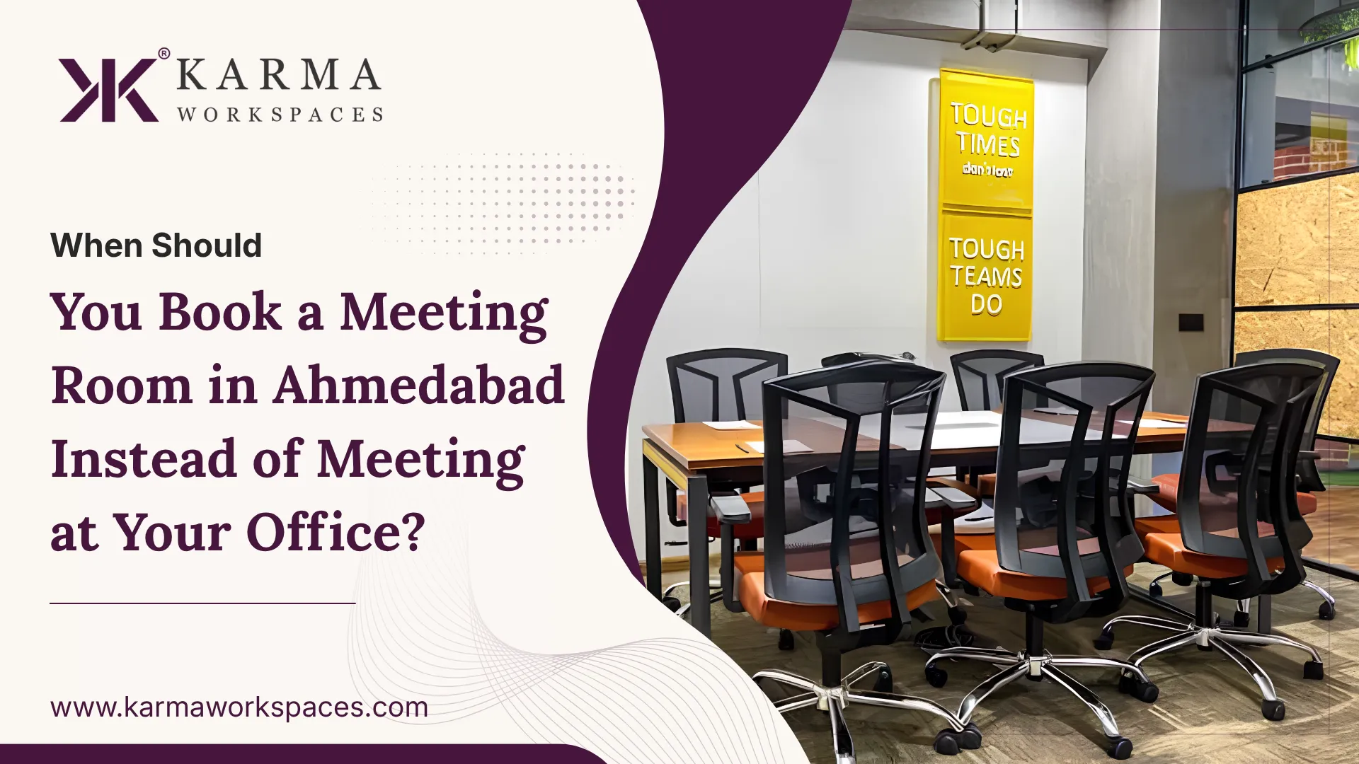 When Should You Book a Meeting Room in Ahmedabad Instead of Meeting at Your Office?