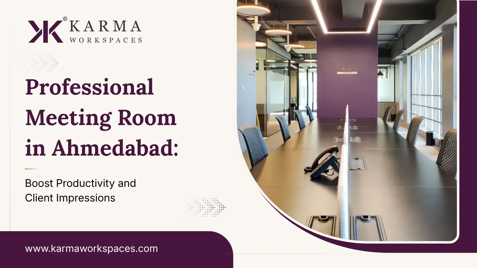 Professional Meeting Room in Ahmedabad: Boost Productivity and Client Impressions