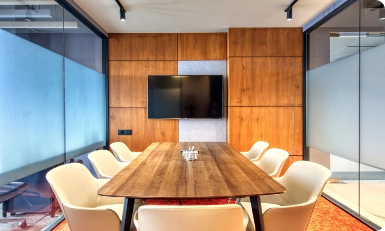 Conference room at Karma Workspaces Ahmedabad