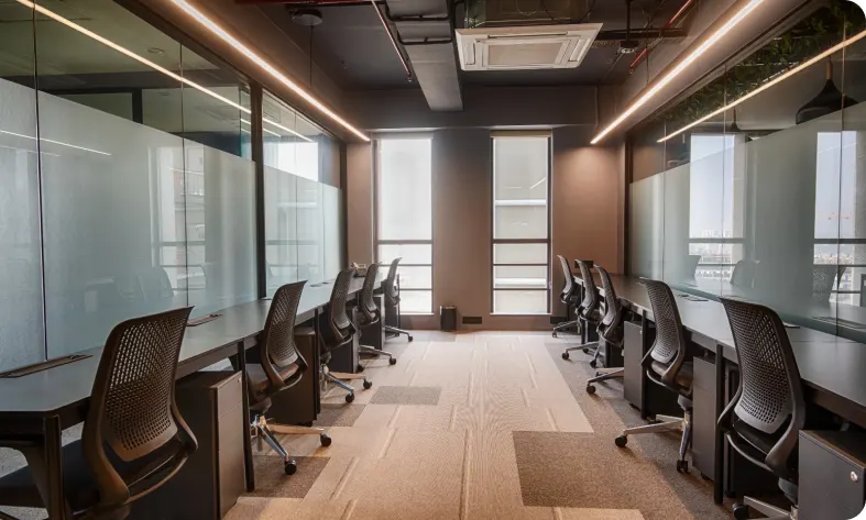 Team Boxes exclusive workspace at Karma Workspaces Ahmedabad