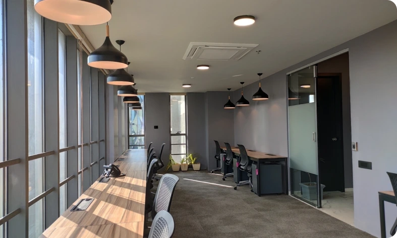 Independent hut workspace at Karma Workspaces Ahmedabad