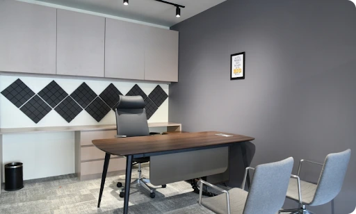 Customized office space at Karma Workspaces Ahmedabad